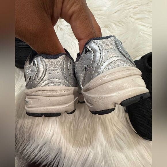 Black and Silver Kids Sneakers Set bundle - Picture 10 of 11